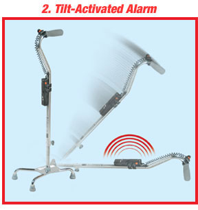 Sure Alert Audible Cane Action